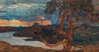 Helmer Osslund - Landscape from Ångermanland