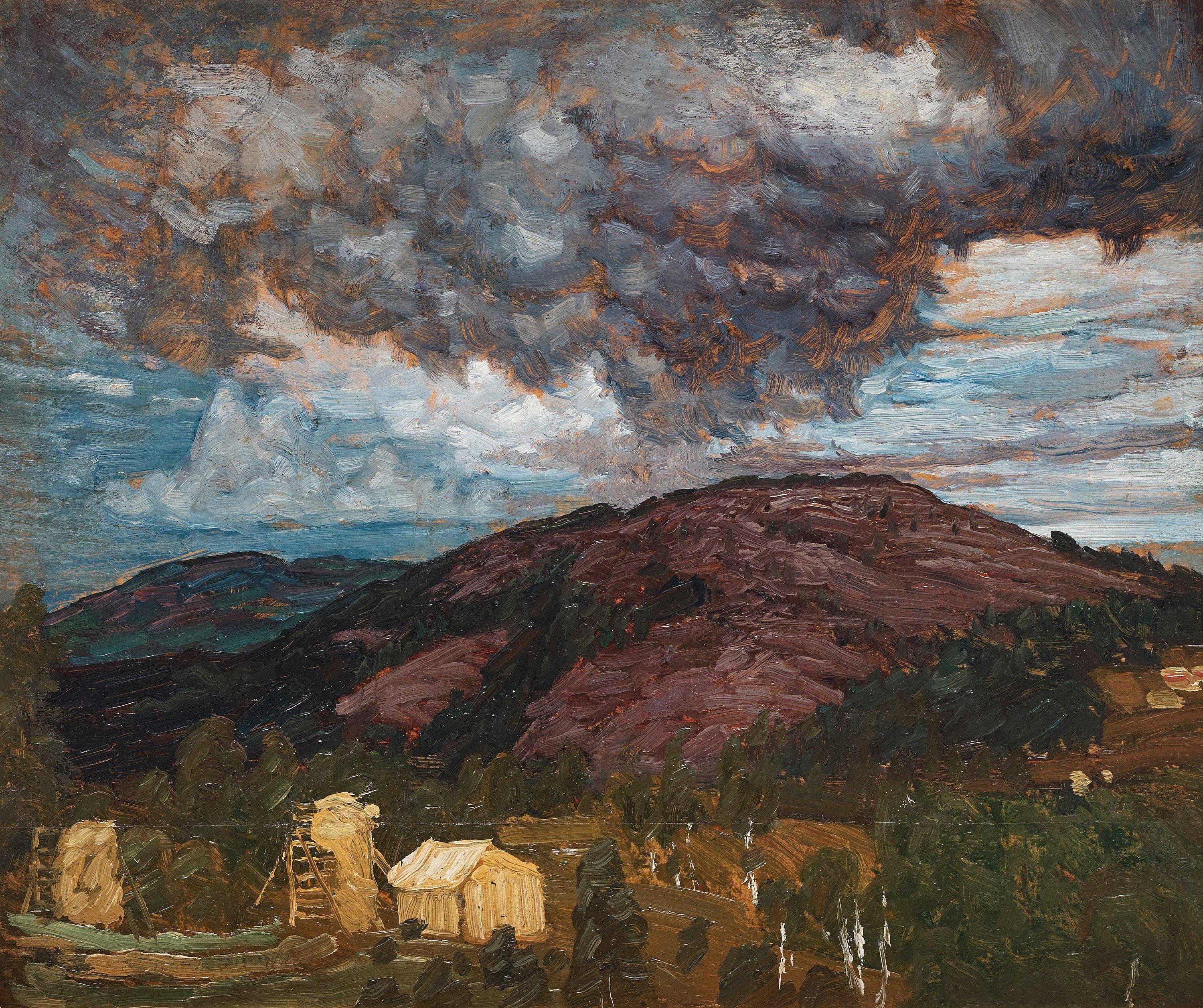Helmer Osslund - Landscape Norrland