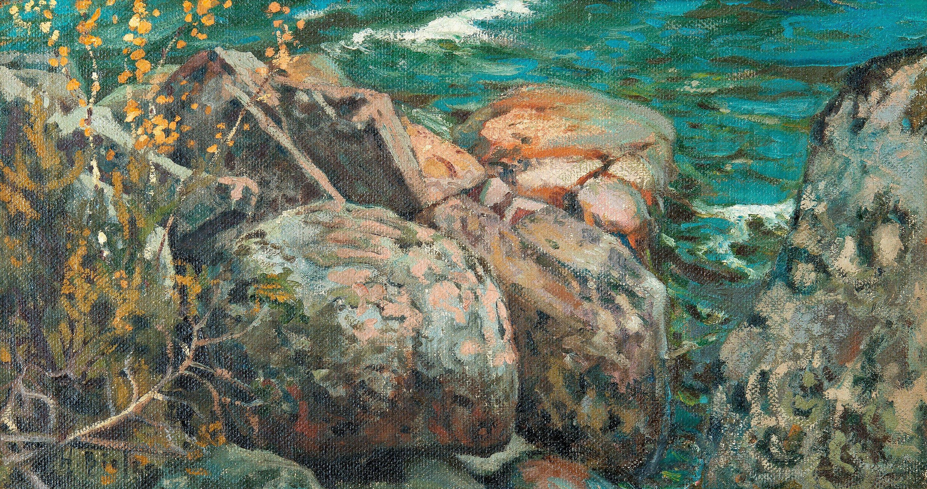 Helmi Biese - Cliffs By The Shore.