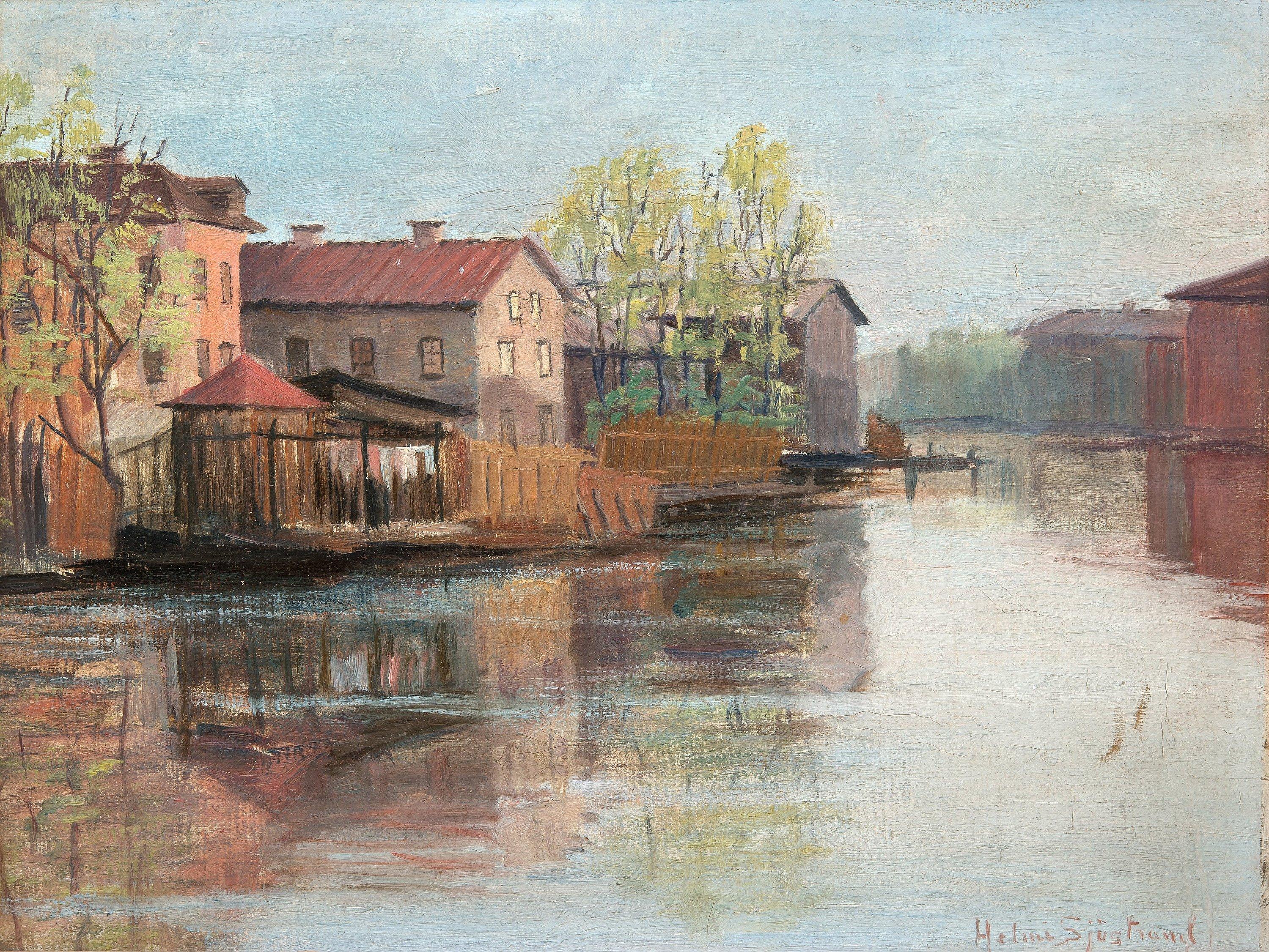 Helmi Sjöstrand - River View.