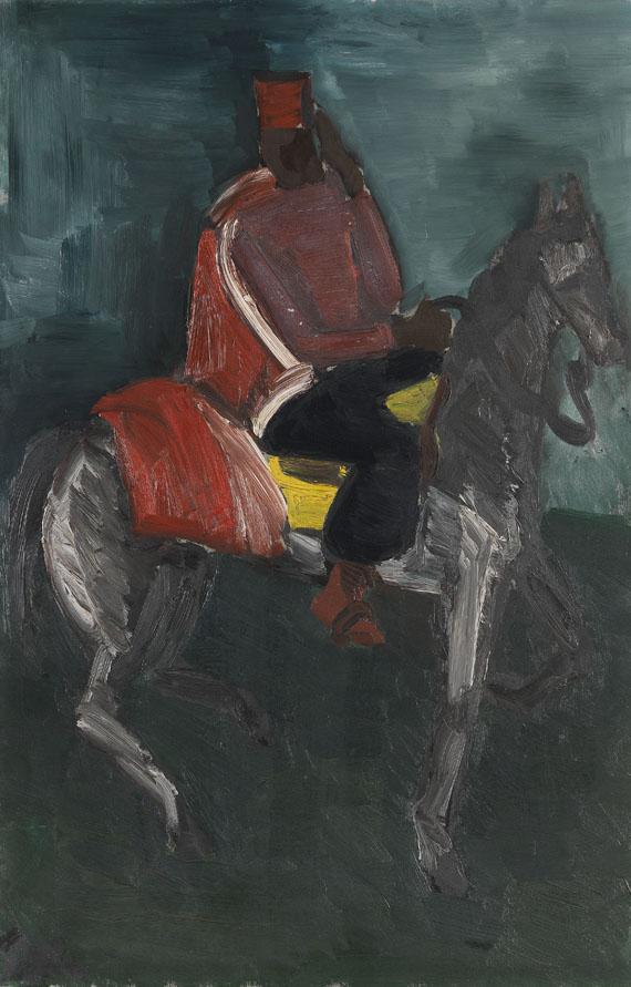 Helmut Kolle - Grüßender Spahi zu Pferde