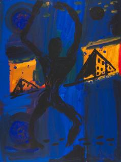 Helmut Middendorf - Großstadtszene.