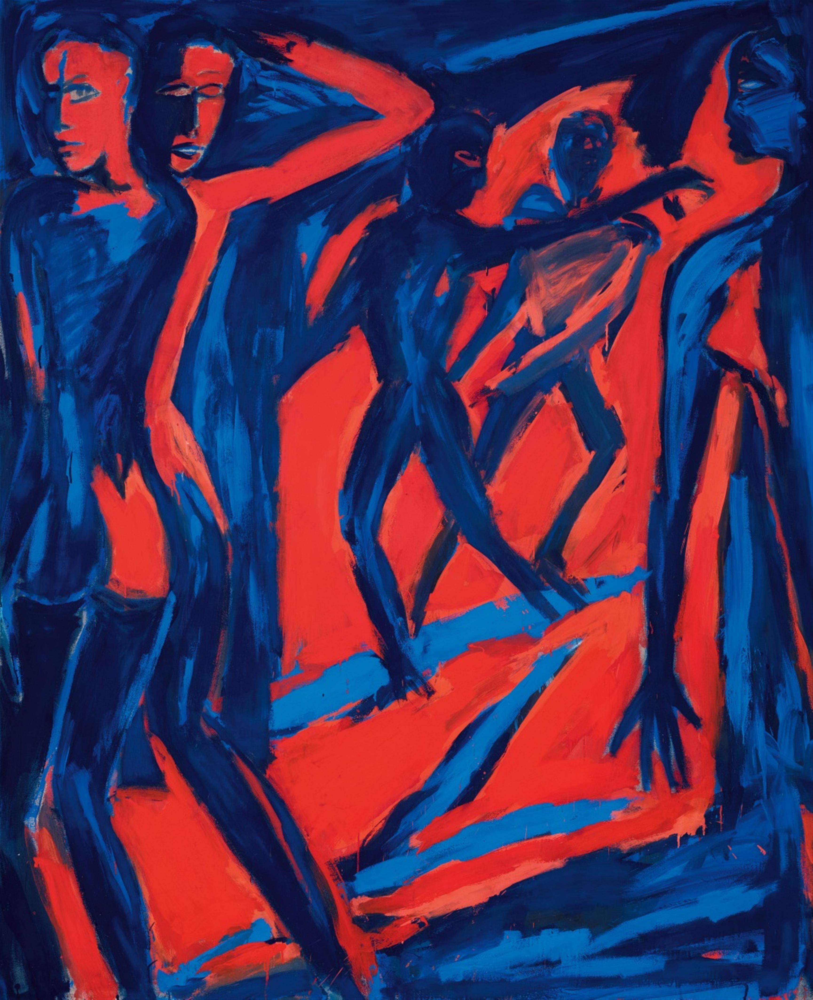 Helmut Middendorf - In red night