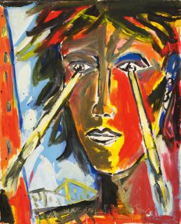 Helmut Middendorf - Kopf + Pinsel