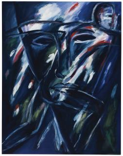 Helmut Middendorf - Mysterious Painting: Head Runner