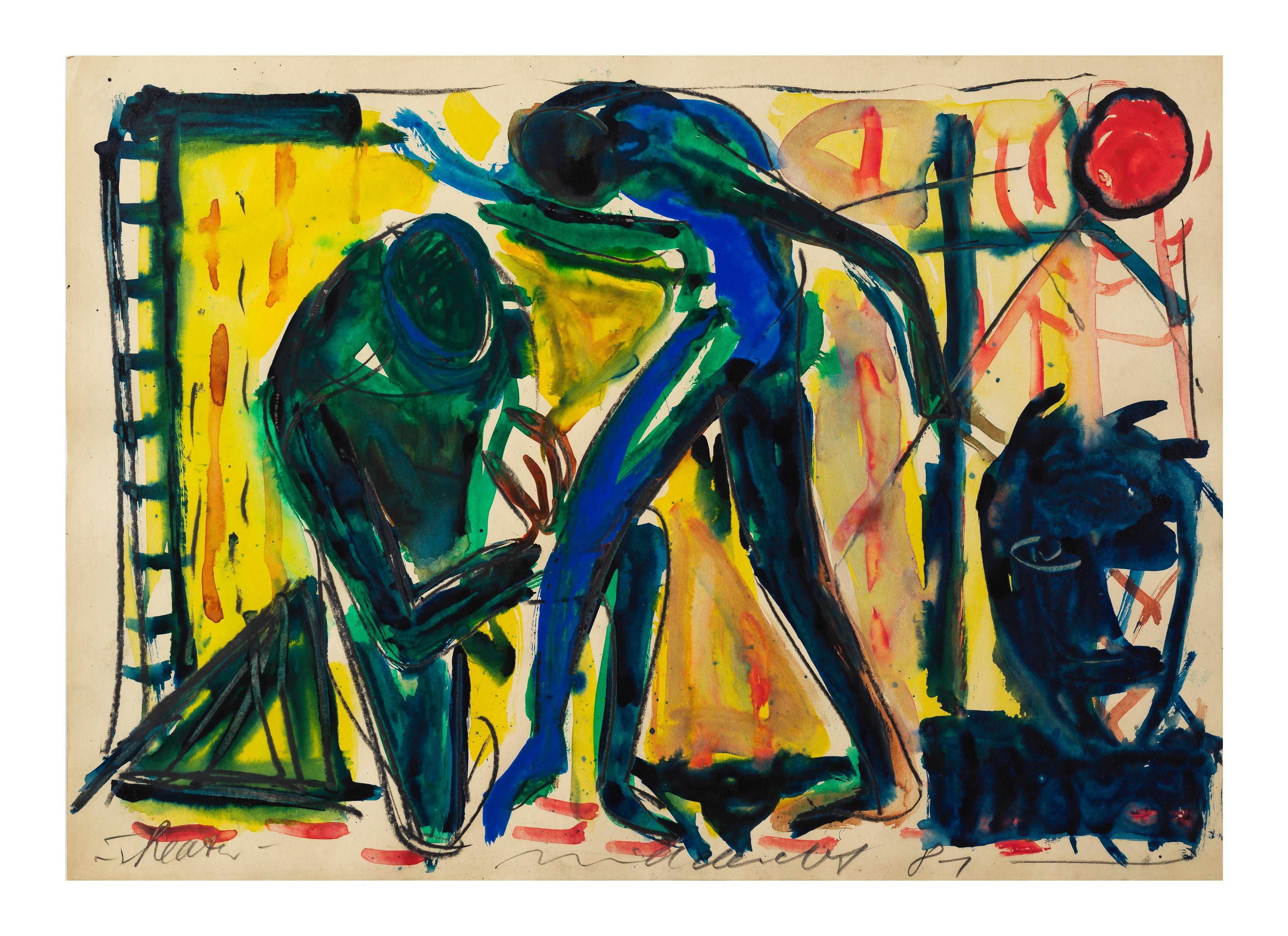 Helmut Middendorf - Theater (série Blue Singer )