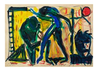 Helmut Middendorf - Theater (série Blue Singer )