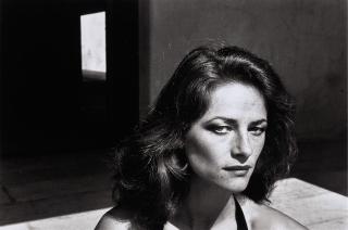 Helmut Newton - Charlotte Rampling, Saint Tropez, 1967