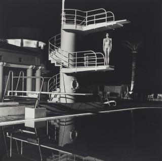 Helmut Newton - Diving Tower, Old Beach Hotel, Monte Carlo, 1981