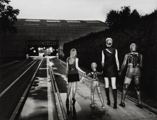 Helmut Newton - Going home, France