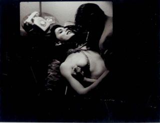 Helmut Newton - Jo Champa, Chelsea Hotel, New York, 1988