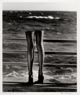 Helmut Newton - Legs Looking Out To Sea, Monte Carlo