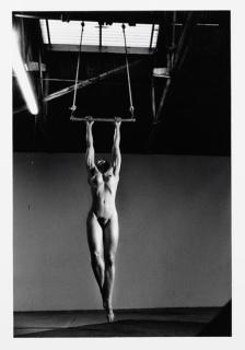 Helmut Newton - Lisa Lyon at home