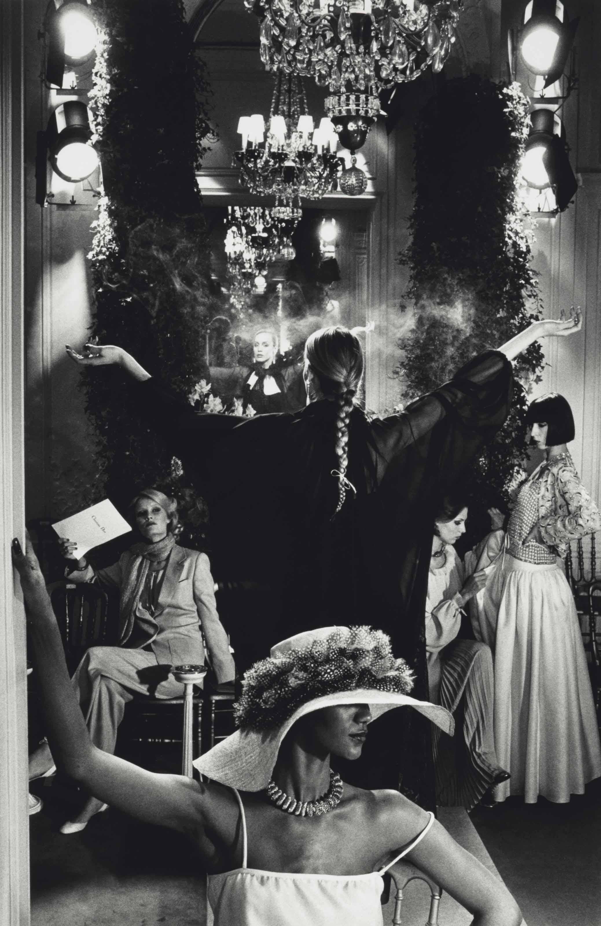 Helmut Newton - Marc Bohan Pour Dior, Vogue, Paris, March 1977