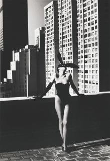 Helmut Newton - Portrait of Elsa Peretti as a Bunny, New York, 1975