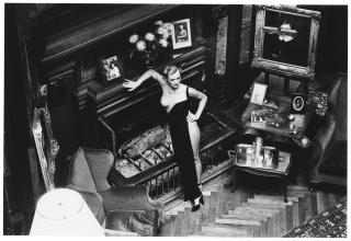 Helmut Newton - Roselyne at Arcangues, 1975