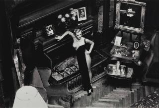 Helmut Newton - Roselyne at Arcangues, 1975