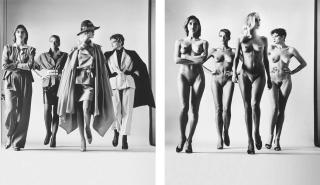 Helmut Newton - Sie Kommen (Dressed and Naked), French Vogue, Paris