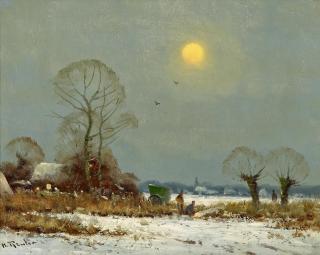 Helmut Reuter - Winterlandschaft