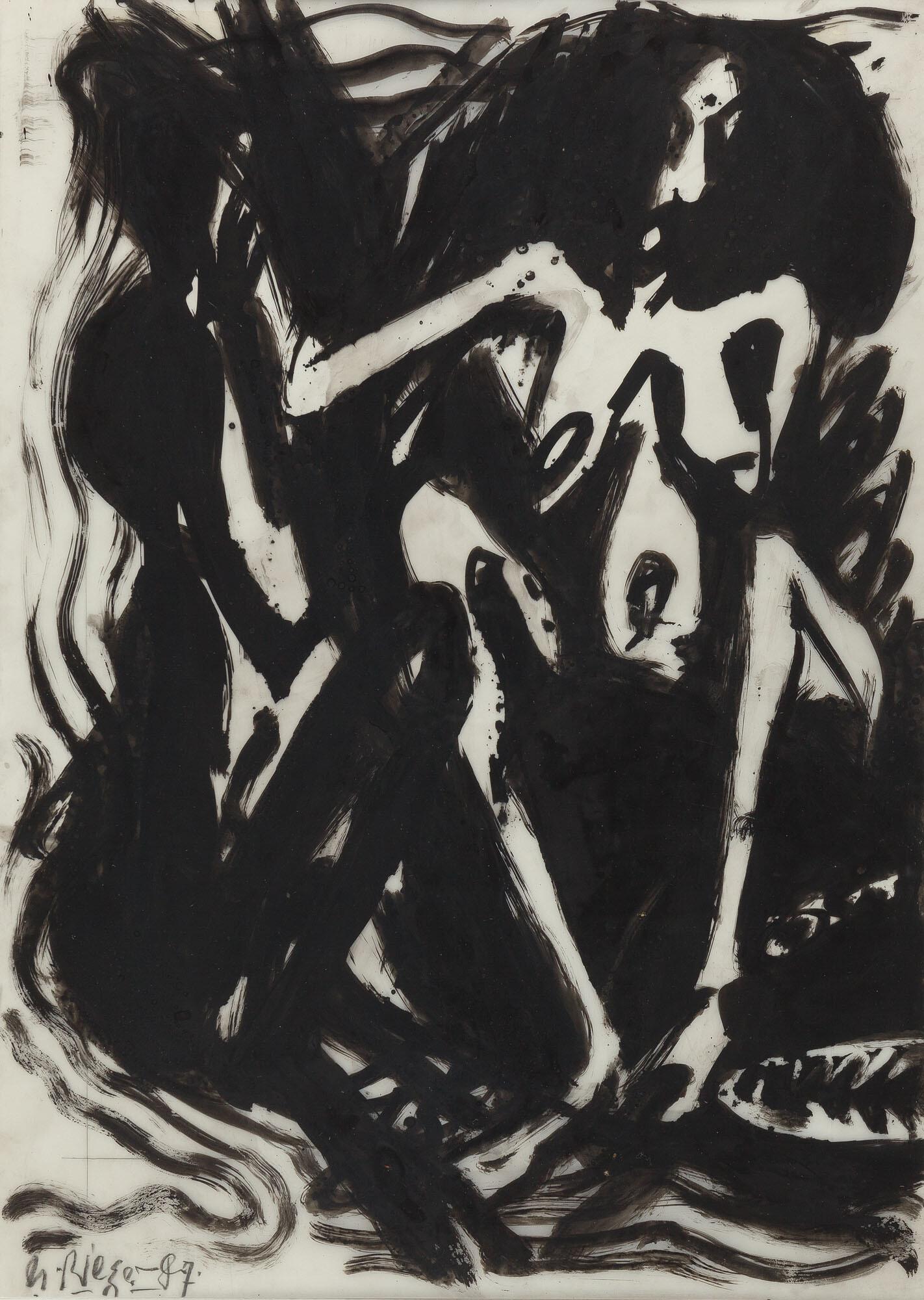 Helmut Rieger - Ohne Titel (Fischer un sin Frau).