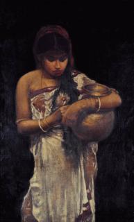Hemendranath Mazumdar - Girl with the pitcher