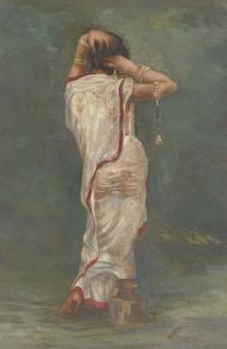 Hemendranath Mazumdar - Lady