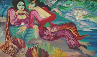 Hendra Gunawan - Banana Vendors