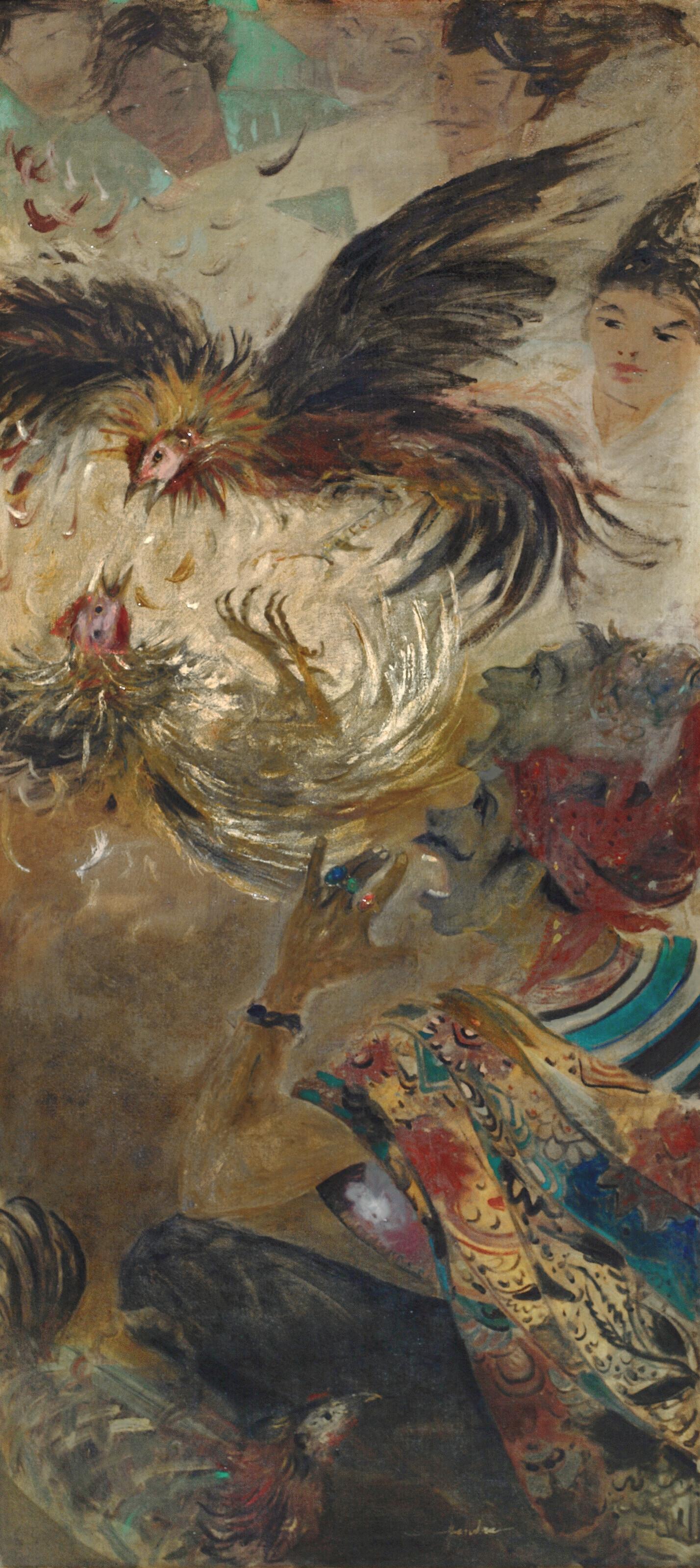 Hendra Gunawan - Cockfight