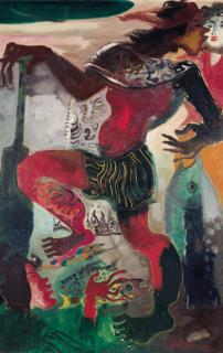 Hendra Gunawan - Fish vendor