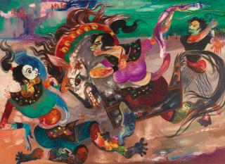 Hendra Gunawan - Kuda Lumping