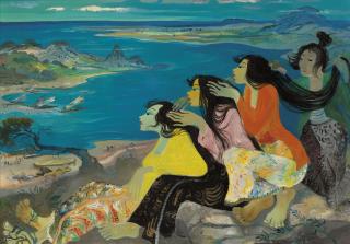 Hendra Gunawan - Mencari Kutu (Picking Lice)