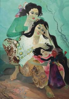 Hendra Gunawan - Mentjari Kutu Rambut