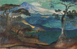 Hendra Gunawan - Pemandangan Indah (A Beautiful Landscape)