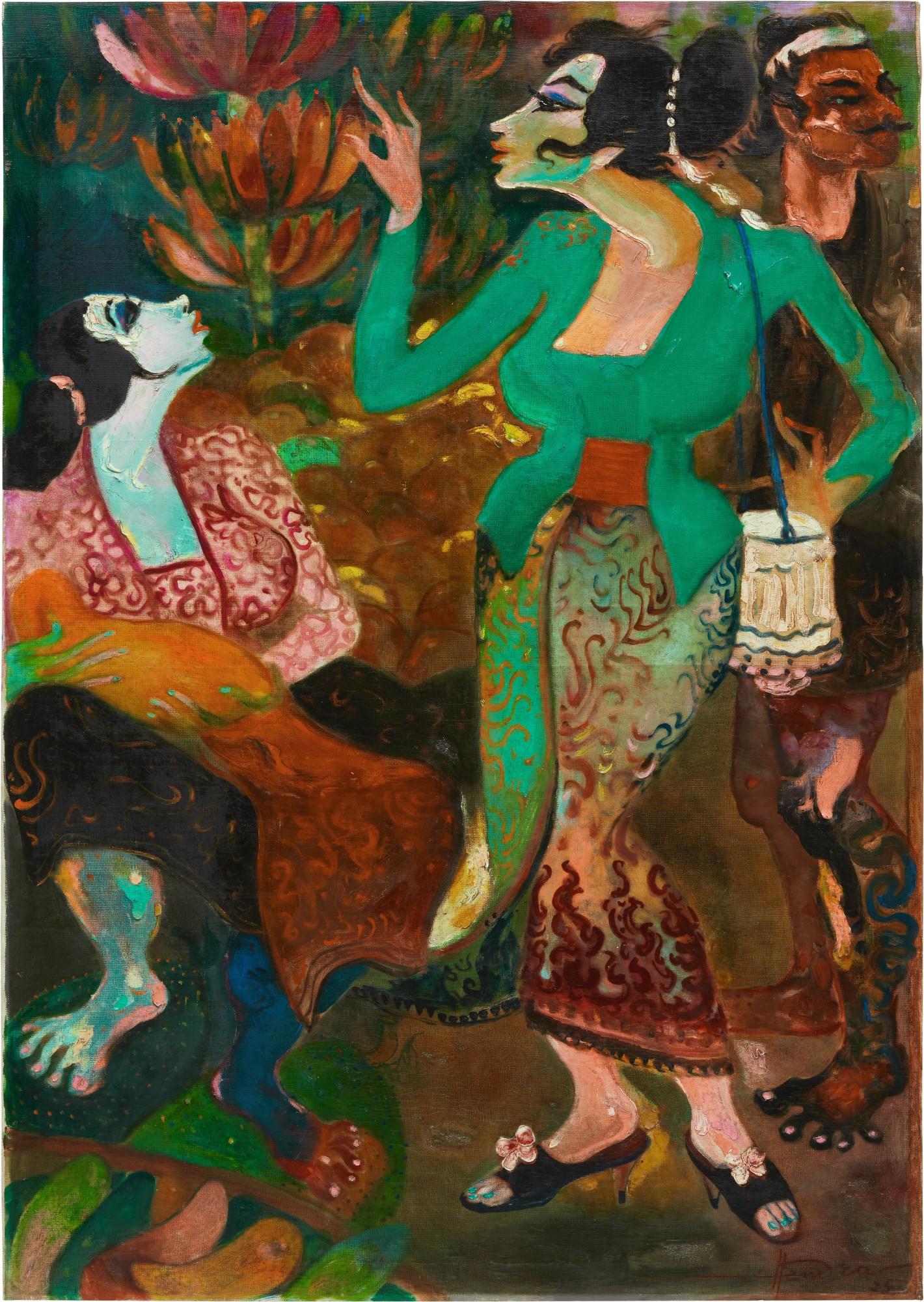 Hendra Gunawan - Penjual Pisang