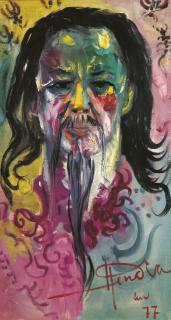 Hendra Gunawan - Self Portrait