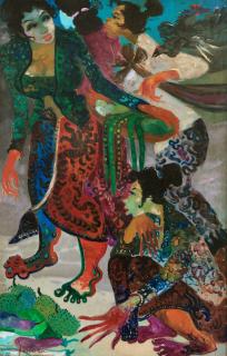 Hendra Gunawan - Vegetable Seller