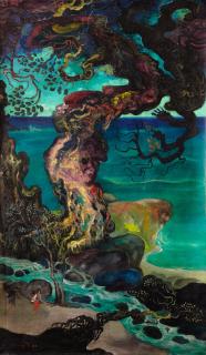 Hendra Gunawan - Walking Under The Tree 