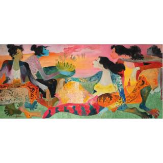 Hendra Gunawan - Women In The Market