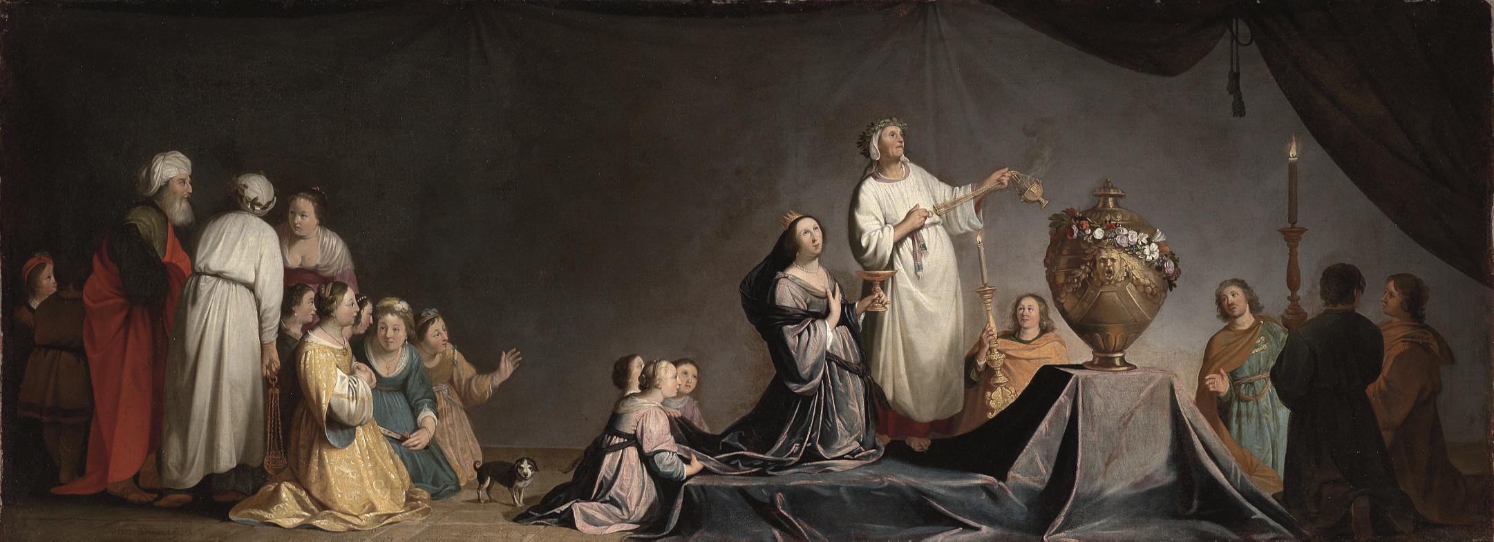 Hendrick Bloemaert - Artemisia in mourning