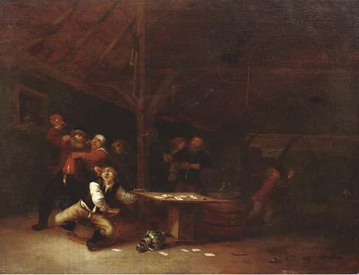 Hendrick Bogaert - Peasants in an inn