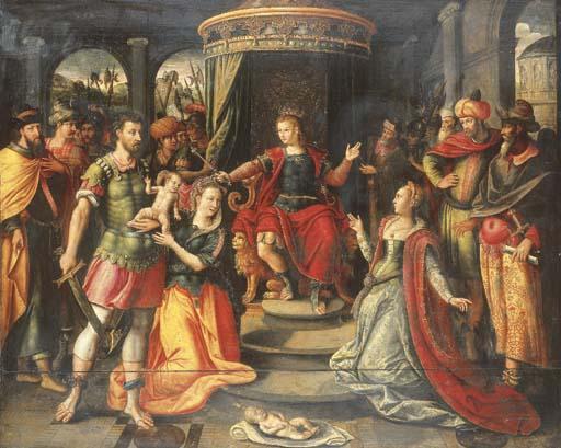 Hendrick De Clerck - Le Jugement de Salomon