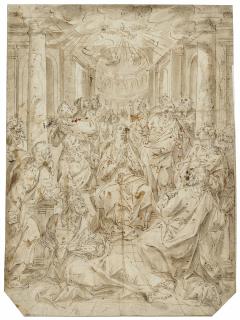 Hendrick De Clerck - Pentecost
