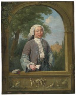 Hendrick Frans Van Lint - Portrait Of Giacomo Van Lint