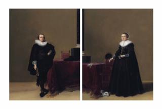 Hendrick Gerritsz. Pot - Portrait Of Jacob Van Der Merckt; And Portrait Of Petronella Witsen