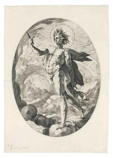 Hendrick Goltzius - Apollo (B. 141; Holl. 131; S. 263)