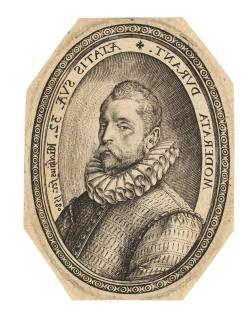 Hendrick Goltzius - Bust of a Man facing left