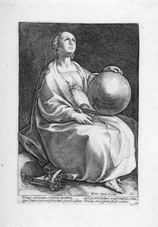 Hendrick Goltzius - Die Muse Urania.