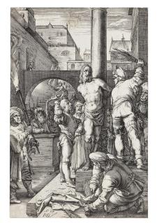 Hendrick Goltzius - Flagellation, From \'The Passion\'