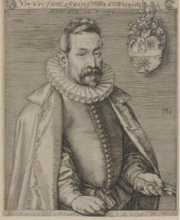 Hendrick Goltzius - Jan Nicquet (B. 177; Holl. 202)