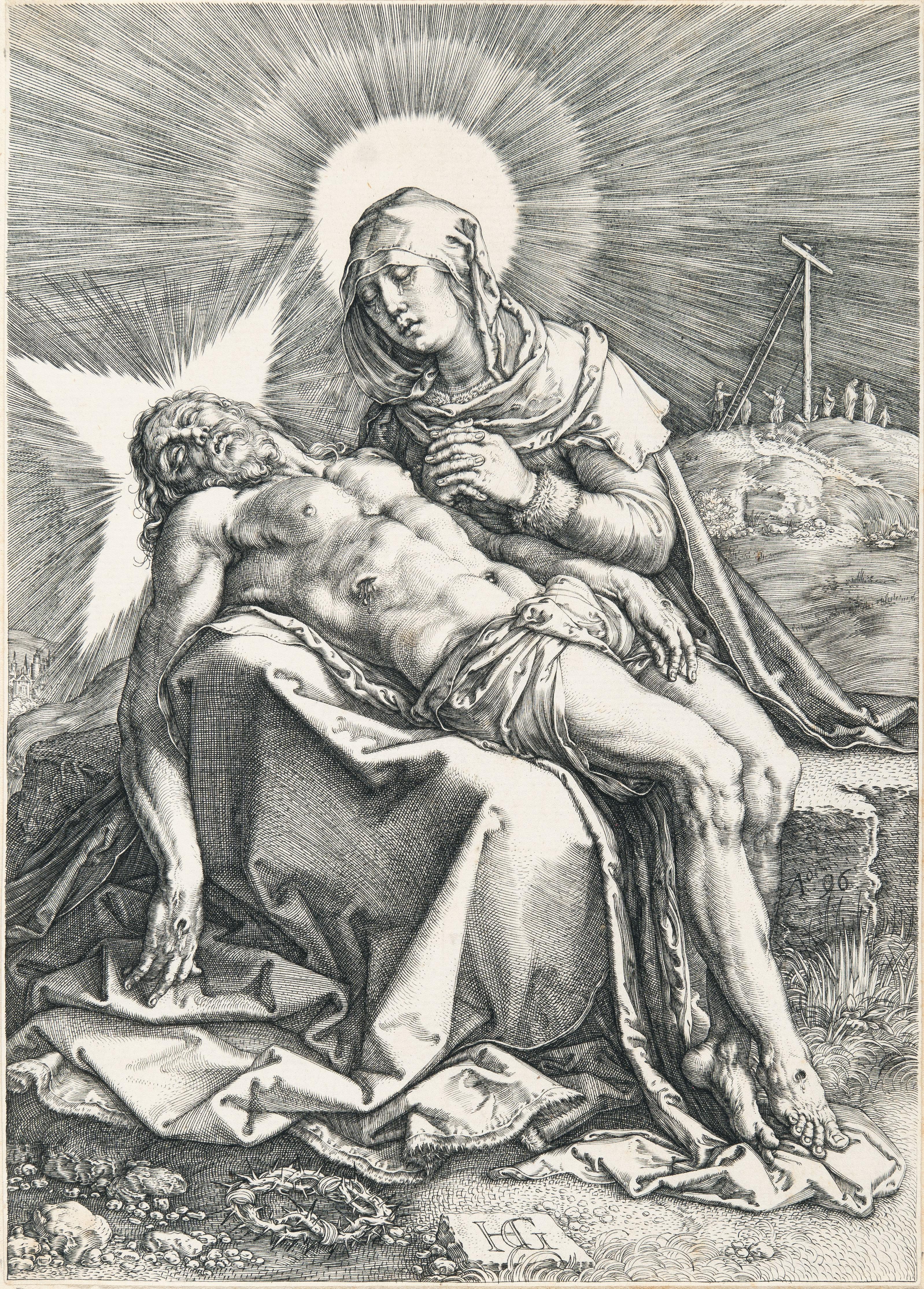 Hendrick Goltzius - Pietà